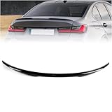 Rear Spoiler for 2019-2025 BMW G20 & G80 M3 330i 330e M340i, Gloss Black Car Trunk Wing, M3 Style Tail Deck Lip