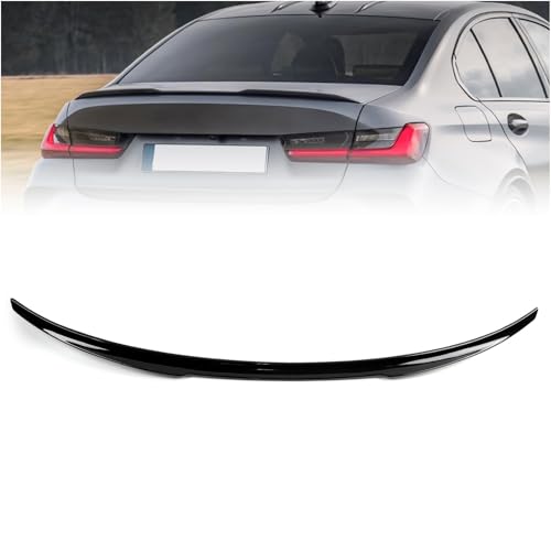 Rear Spoiler for 2019-2025 BMW G20 & G80 M3 330i 330e M340i, Gloss Black Car Trunk Wing, M3 Style Tail Deck Lip