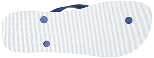 Chinelo Top Nautical, Havaianas, Masculino, Branco/Marinho/Amarelo, 41/42
