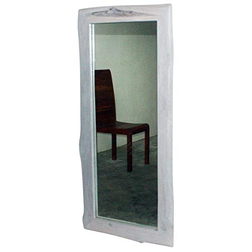 Haussmann Mirror Ne Recycled Teak Rectangle 22 In X 48 In H (16 X 41) Agate Grey #TOP1