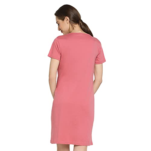 Image of R&B Women's Cotton Sleepwear Regular Night Shirt