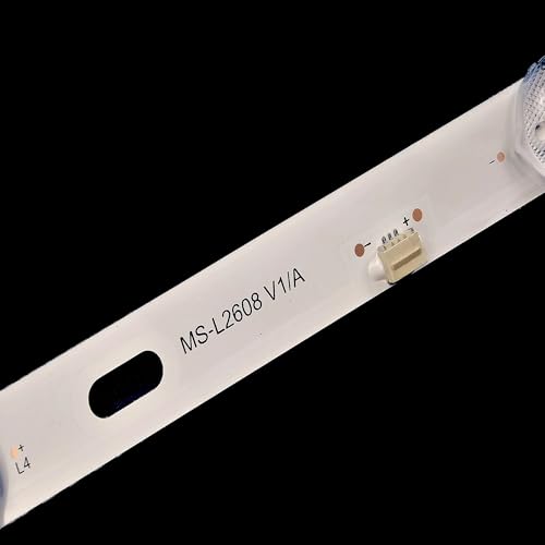 Tiras LED de TV 50 pulgadas compatibles con MS-L2608 V1 kit de repuesto 4