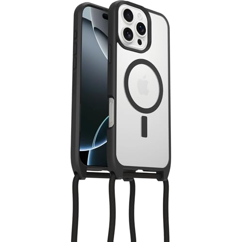 yOtterBoxzSNo1uh ^ RKi̎NA iPhone 16 Pro Maxp ϏՌ Ռz ČRMILKi MagsafeΉP[X React Necklace | Xgbv ubNNX^ yKiz kI