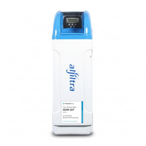 ALFILTRA Wasserenthärtungsanlage - Basic 40 - Kompakte Entkalkungsanlage für weiches Wasser...