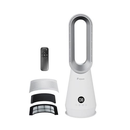 Faryuan 2-in-1 Bladeless Tower Fan