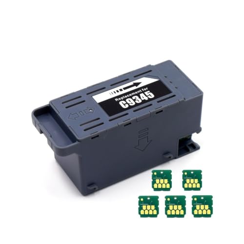 Caja de mantenimiento C9345 Epson WF-7820 L8180 L15150 depósito tinta con chip C12C93459