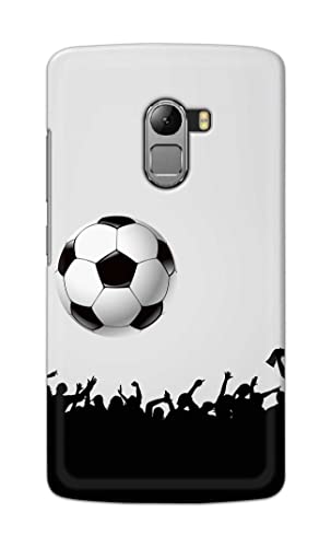 Image of PRINTFIDAA Printed Hard Back Cover Case for Lenovo K4 Note Back Cover (Football Icon) -1302