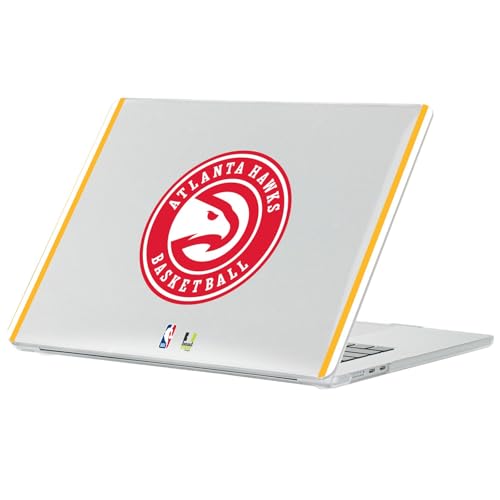 Coque MacBook Air 13.6 NBA Atlanta Hawks Coque Transparente en Plastique Rigide