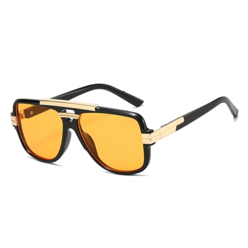 Lunettes de soleil surdimensionnées élégantes avec finition soignée et verres protecteurs