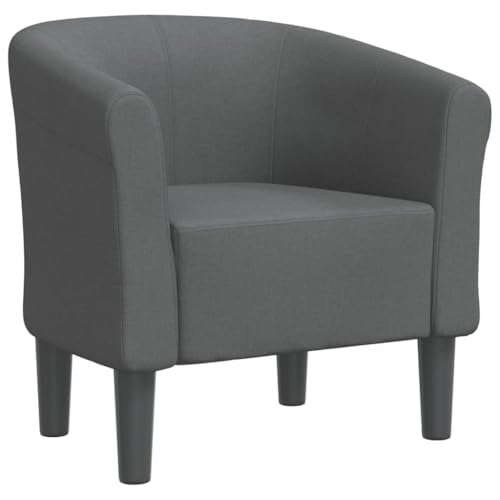 vidaXL Fauteuil Cabriolet, Chaise avec Accoudoirs, Canapé avec Dossier, Siège Rembourré, Meuble...