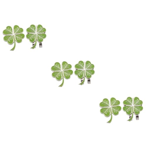 Pince à chapeau et marqueur de balle trèfle à quatre feuilles YARNOW, idée cadeau golf