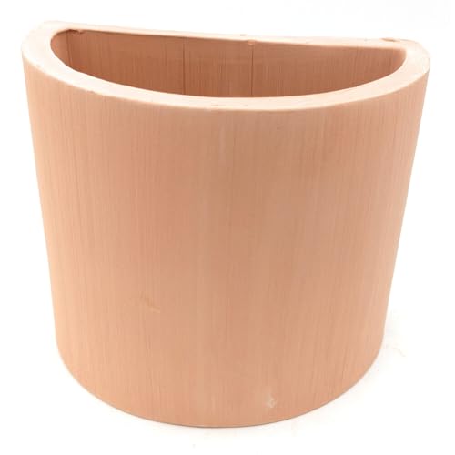 Aplique de pared barro natural NUEVO 15 cm alto x 18 cm ancho