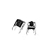 Aexit 20Pcs 6mmx6mmx6mm Industrial Electrical Panel PCB Momentary Tactile Tact Push Decade Boxes Button Switch