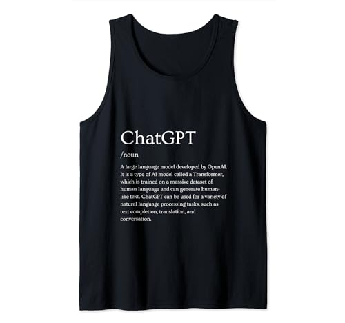 Definition of ChatGPT Tank Top