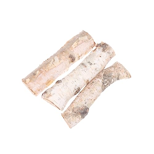 COHEALI 8 Pcs Fausse Cheminée Artificiales Para Naturel Décor À La Maison Bûche De Bois Naturel Bouleau Bois De Chauffage Blocs De Bouleau Blocs De Accessoires De Photo