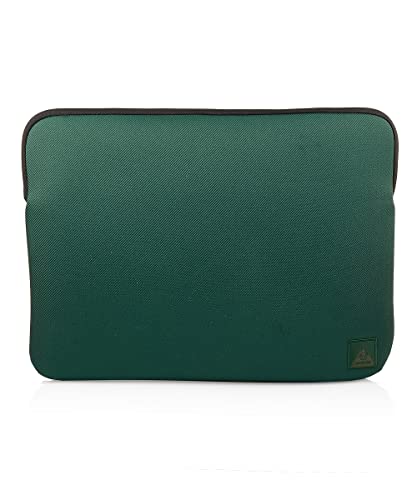 Housse Invicta PC 14 pouces verte au design épuré et finitions soignées