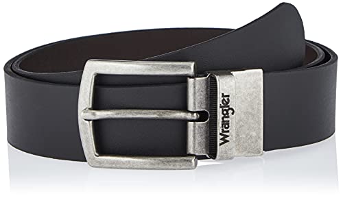 Ceinture pour hommes Wrangler noire taille 115 idéale du bureau aux sorties