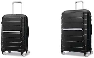 Samsonite Freeform Hardside Two-Piece Spinner Set (21"/28"), Blac...