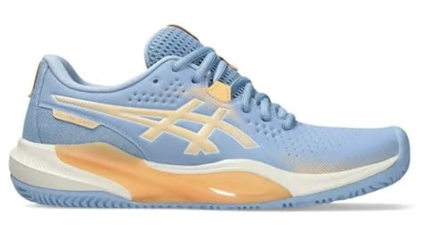 ASICS Gel-Challenger 15 Padel, Sneaker Mujer, Stone Wash Orange Glow, 39 EU