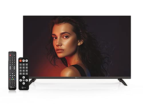 Telesystem 32 HD FL10 FRAMELESS T2/S2, Nero