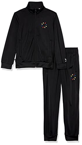 Adidas Originals Unisex-Child Adicolor Track Suit Black X-Small #TOP23