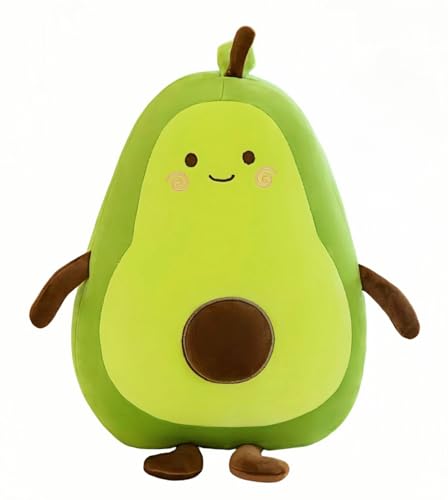 Peluche avocat lot de 2 idée cadeau Noël et Saint-Valentin couple et enfant