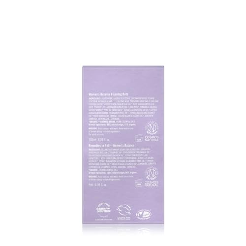 Neal's Yard Remedies Me Time Ritual Gift Set, Foaming Bath Wash & Remedies To Roll Women's Balance Oil, Vegan & Cruelty-Free, Set of 2 - Image 3