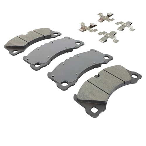 QUALITY-BUILT Front Ceramic Brake Pads, Premium 1001-1577C, Compatible with 2010-2020 Porsche/Volkswagen (Cayenne, Macan, Panamera, Touareg) by Quality-Built - Image 2