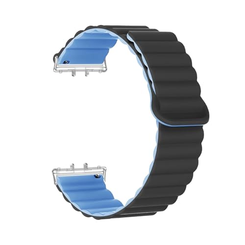 Galaxy Watch Fit 3 �Ή� �V���R�� �}�O�l�b�g�� �X�g���b�v ���[�v�o���h 18mm �u���X���b�g ���X�g�o���h Galaxy Fit 3 �A�N�Z�T���[