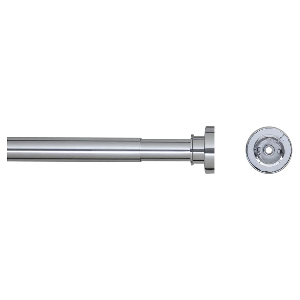 Sealskin Shower Curtain Tension Rod, Metal, Chrome, 2.8 x 2.8 x 220 cm