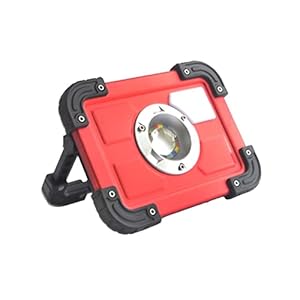 NewRed Store LED Draagbare Spotlight Work Light USB Oplaadbare zaklamp 18650 batterij for de jacht op de jacht Camping…