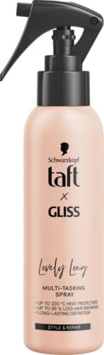 Schwarzkopf Taft x Gliss Multipurpose Hair Spray For Heat Hairstyling 150ml
