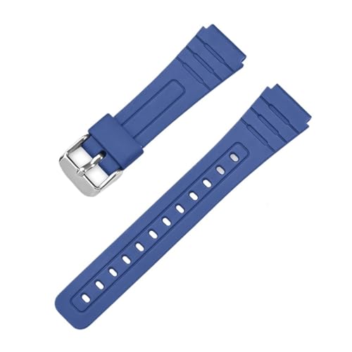 [-ł] 18mm TPUXgbv JVI F-91W F-84 F-105/108 A-158/168 AE-1200/1300 voh h X|[c uXbg ANZT[ɑΉ(Dark blue)
