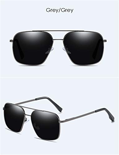 55 mm Square Polarized Sunglasses for Men2