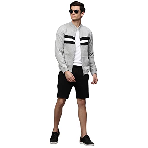 Image of HIGH Star Men's Fleece Colorblock Hooded Sweatshirt