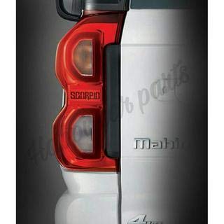 LATTEST Tail Back Light Assembly for Scorpio Latest Model, Left Side Happi Car Parts (Red)