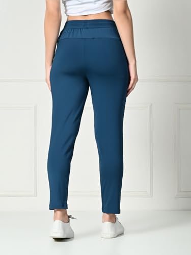 Image of FITINC Premium Trackpant with Zippers Pockets for Women - Best for Gym, Yoga, Workout and Casual Wear