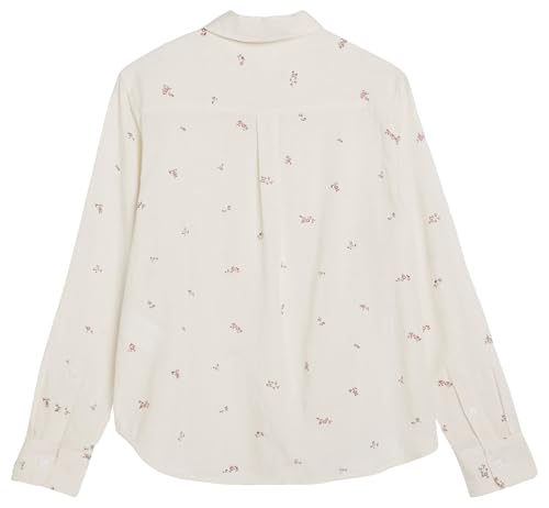 Levi's Damen New Classic Fit Hemd, Lou Ditsy Floral Egret Cotton Linen, XS – Ansicht 6