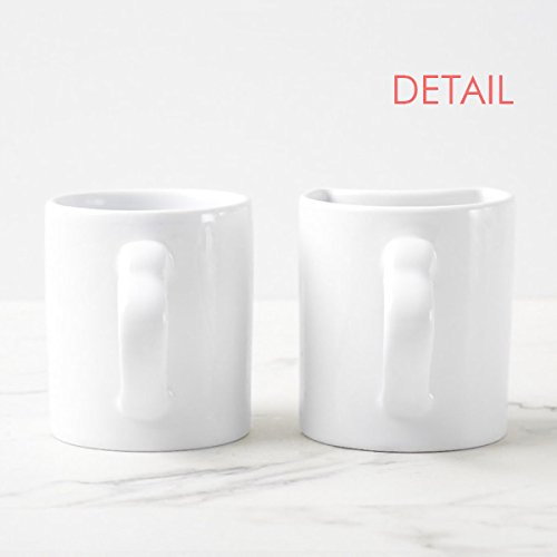 Tasse céramique blanche cobras multicolore DIYthinker pour couple - 5