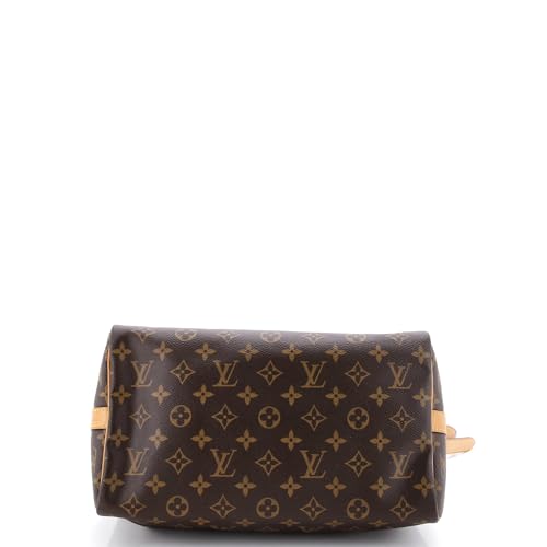 Pre-Loved Speedy Bandouliere Bag Monogram Canvas 30, Brown4