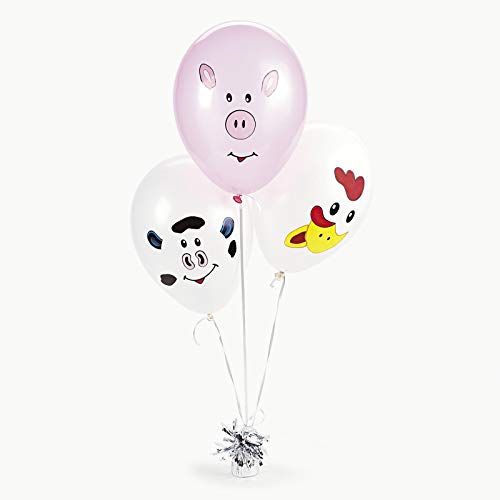 Make your Own Farm Animal Balloons (1 dz)