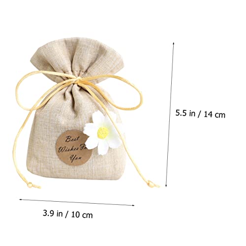 6 bolsas sachet de lavanda para hogar y auto miniatura 5