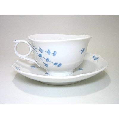 青い花  ティーカップソーサー　614701 2枚目