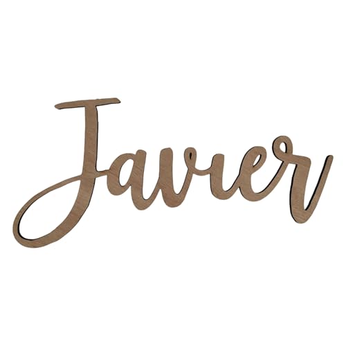 Nombres de madera personalizados