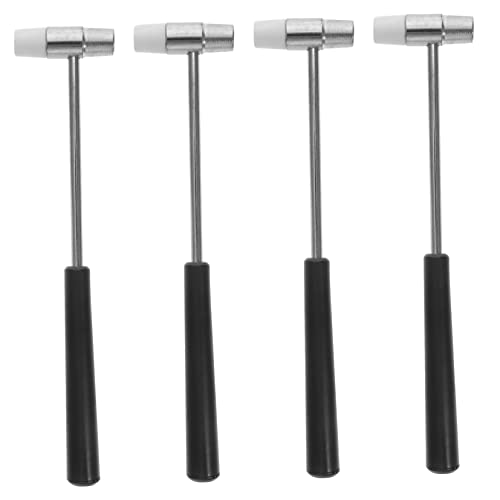 DIYEAH 4Piezas Martillo De Duradero Herramientas De Bricolaje Para Carpintería y Reparación Ligero y Compacto Doble Para Mayor Versatilidad