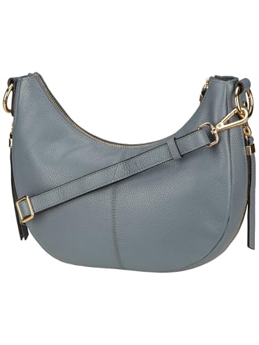 Sac à épaule Picard Java Cross Bag denim bleu gris petit format compact - 2