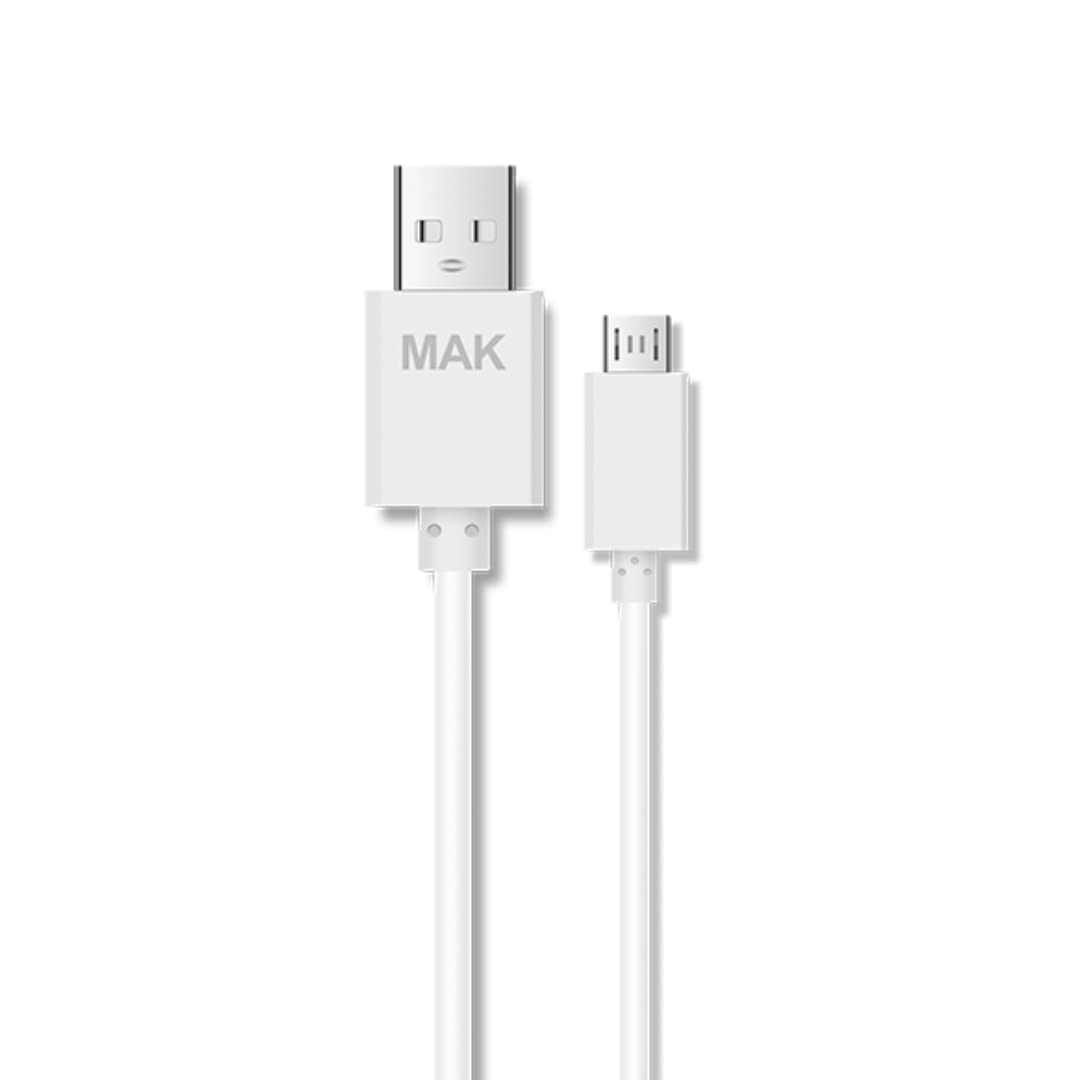 MMAK CB-552 2.4A Fast Data Transfer & Charging Micro USB Cable, Made in India, 480Mbps Data Sync, Durable 1-Meter Long USB Data Cable for Micro USB Devices, White (B09VFR1SZG) Amazon Price History, Amazon Price Tracker