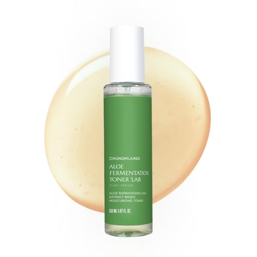 CHUNGMIJUNG Aloe Fermentation Toner Lab, Calming, Hydration, Soothing, Skin Balance, Aloe Barbadensis Leaf Extract, All Skin Types, Korean Skin Care, 5.07 fl.oz. / 150ml