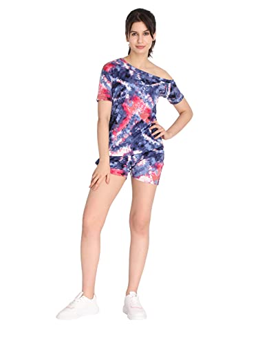Image of CHKOKKO Women's Polyester Regular Fit Crop Top