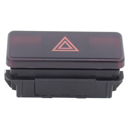 Warnblinker Schalter Warnblinkschalter Warnlicht Relais Warnblitzschalter Notblinkschalter Notfall Zugschalter Notlicht für 3er E36 Cabrio Compact Coupe Touring 5er E34 8er E31 Z3 Roadster E36